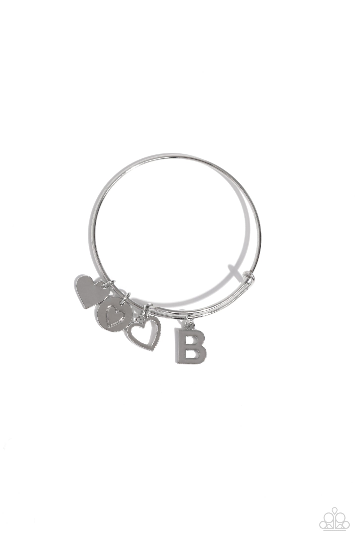 New Releases 1/18 Making It INITIAL - Silver - B Bracelet