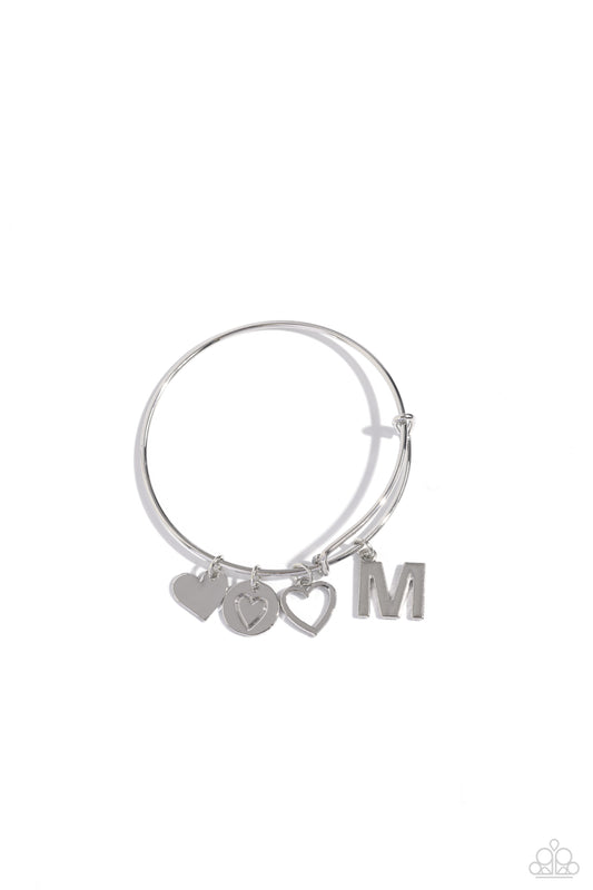 New Releases 1/18 Making It INITIAL - Silver - M Bracelet