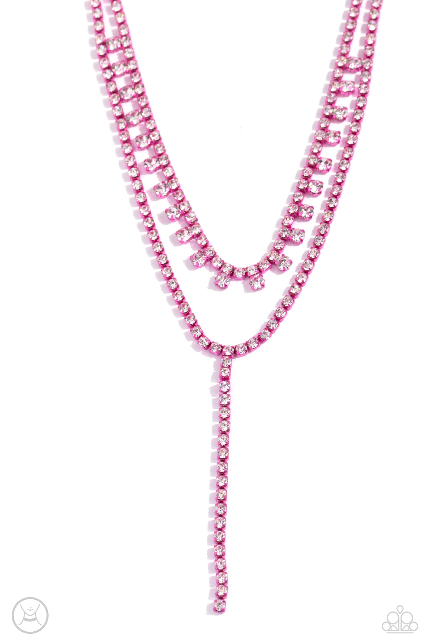 New Releases 2/8 Champagne Night - Pink Choker Necklace