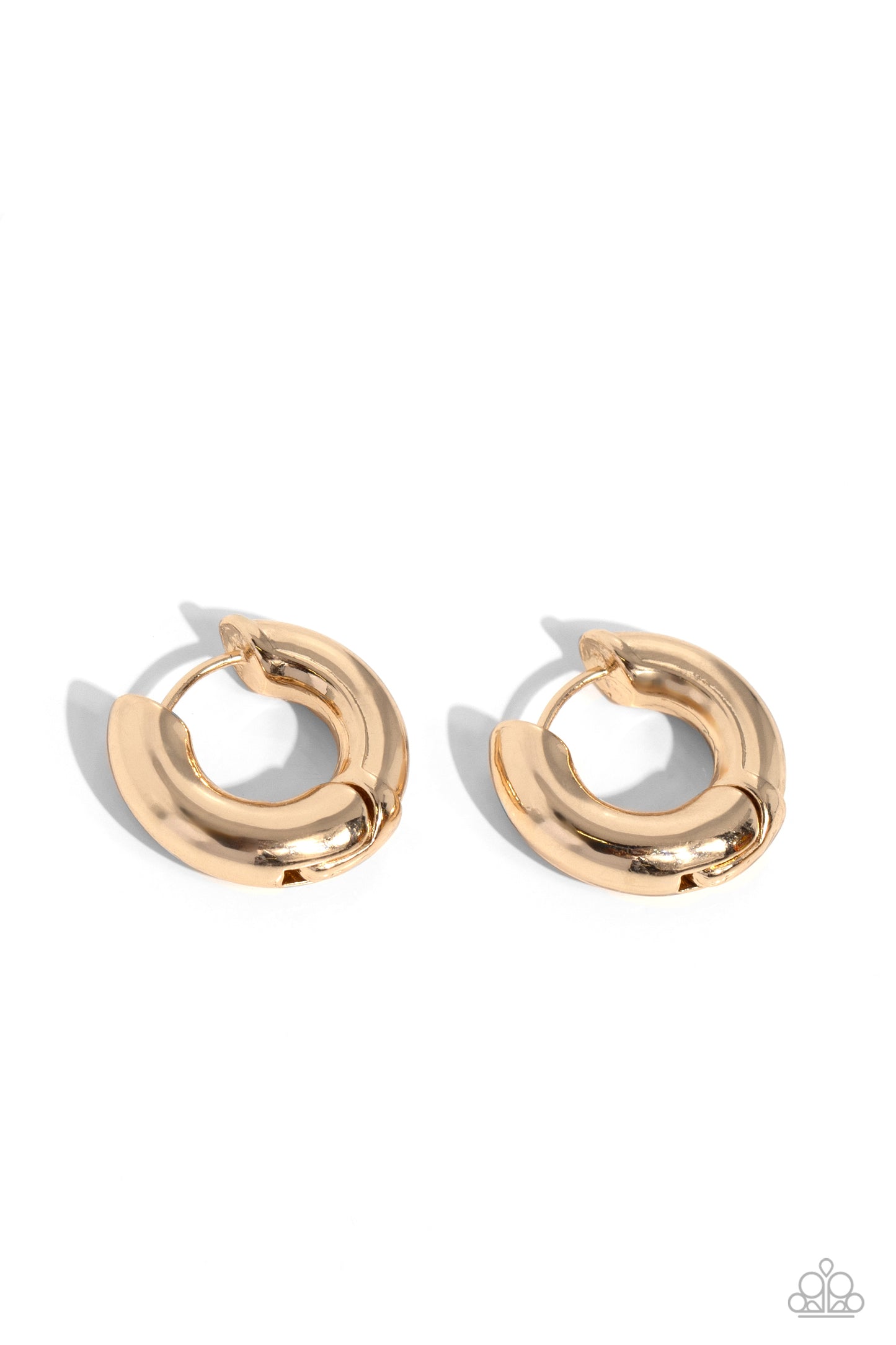 New Releases 3/14 Textured Theme - Gold Hoop Earrings