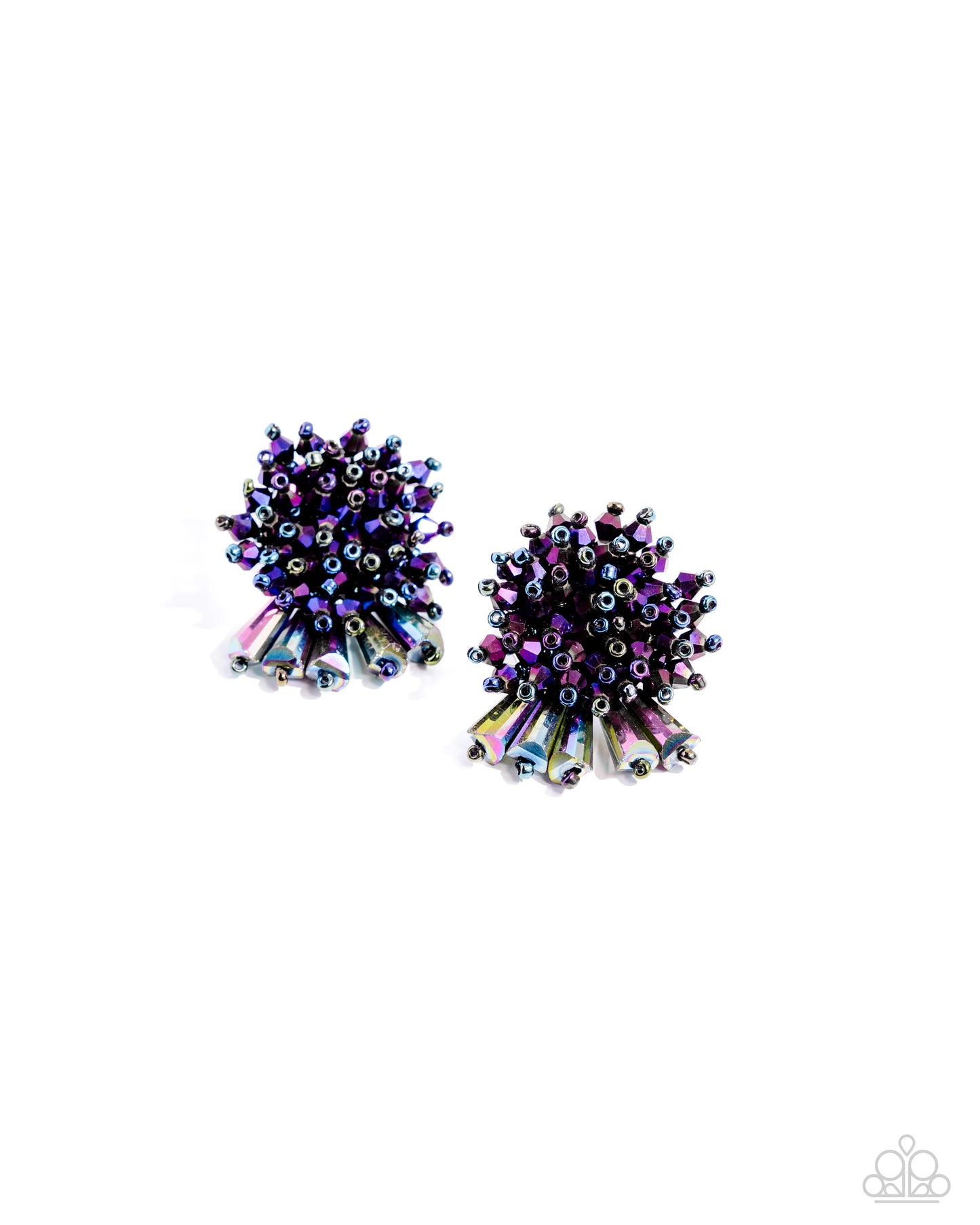 New Releases 3/14 Streamlined Sass - Purple Post Earrings