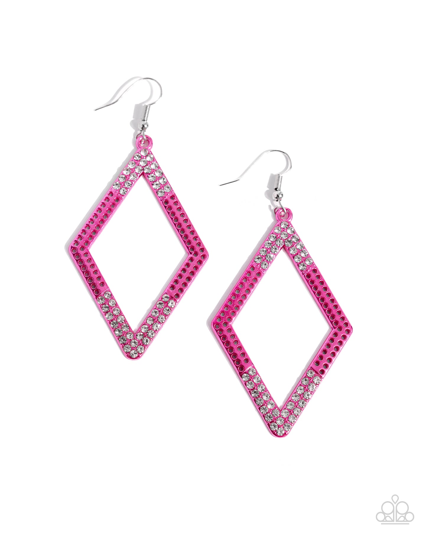 New Releases 3/11 Eloquently Edgy - Pink Earrings