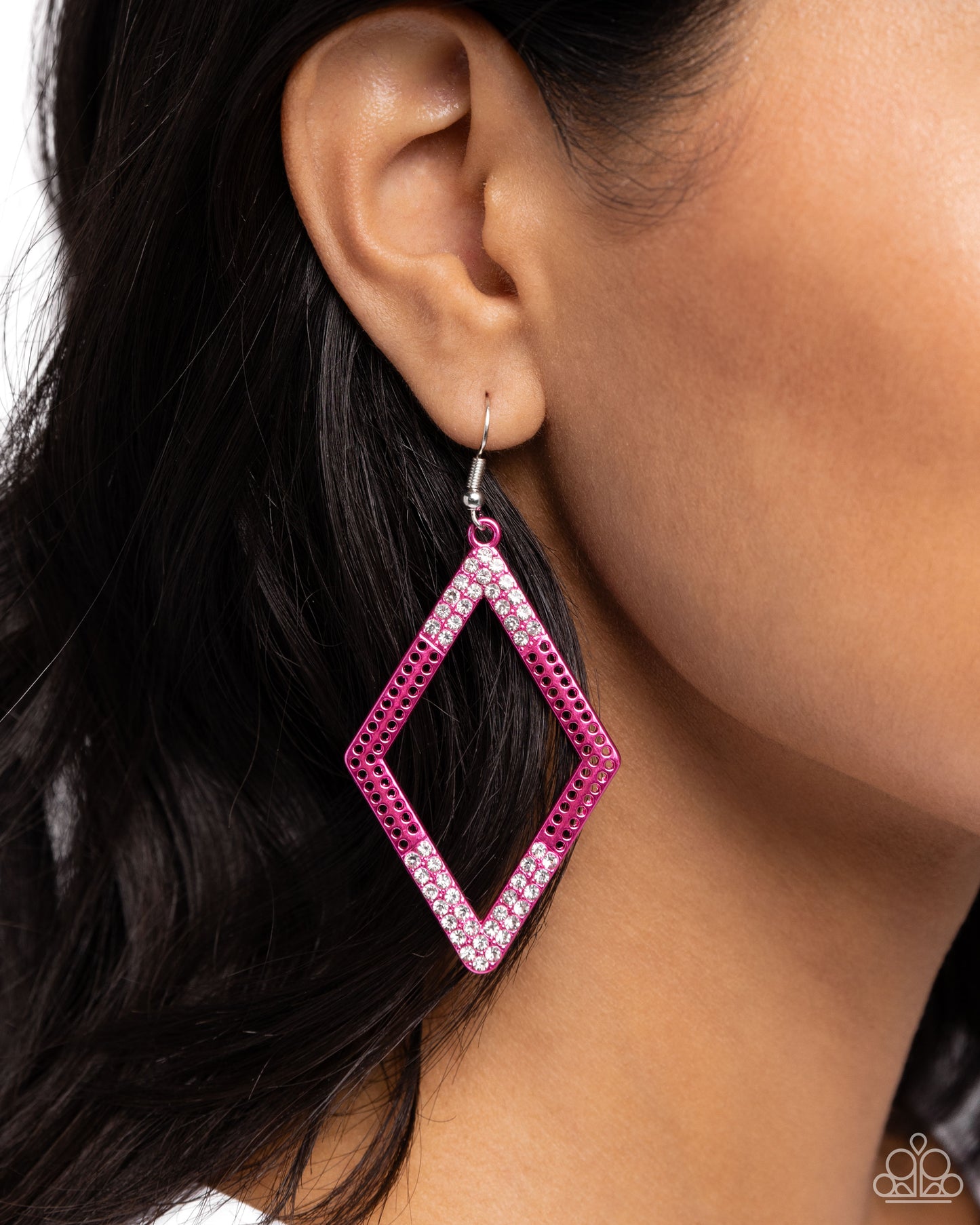 New Releases 3/11 Eloquently Edgy - Pink Earrings