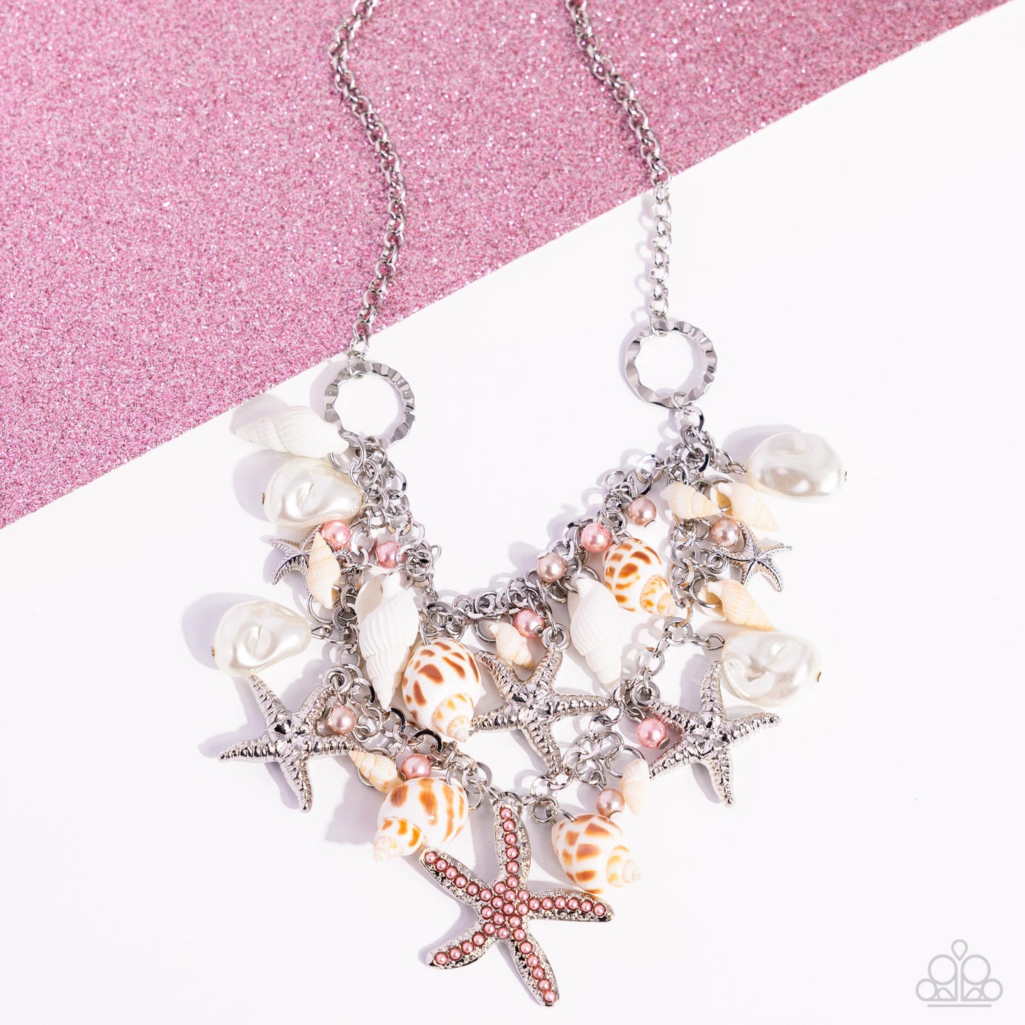 New Releases 2/3 Seashell Shanty - Multi Necklace